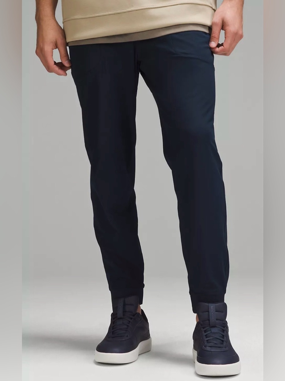 lululemon athletica Men's Navy Slim Athletic Joggers